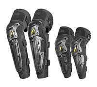 Genouillere Coudières Moto, Coude Genouillères Moto Protection Genoux Tibia équipement Professionnel Adulte Homme Ou Femme, Coupe Confortable Et Dynamique Protège-Genoux 4 pcs