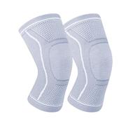 Genouillère de compression réglable pour homme et femme - Manchon de compression léger pour le ménisque, l'entraînement, la récupération, le sport, la gym, le fitness