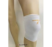 Genouillère de protection protège Attelle genou elastique strapping de maintien bandage sport travail et loisirs - mal de genou, arthrose, entorse du genou (Blanche, L-XL circonférence genou 40-45cm)