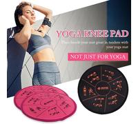 Genouillère De Yoga D'intérieur, 1 Paire, Coussin De Protection, Antidérapant, Pour L'entraînement Abdominal, Pilates, Nouvelle Collection