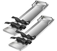 Genouillère en béton, inox - 76,2 x 20,3 cm - paire avec lanière