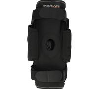 Endurance Genouillère Protech ouverte avec articulations Noir S