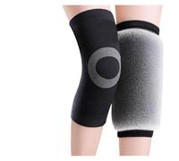 Genouillère Genouillères chaudes d'hiver et d'automne - Doublure épaisse en fourrure de lapin, idéales for la course les personnes âgées aux jambes froides (protection des articulations)(Two-M)