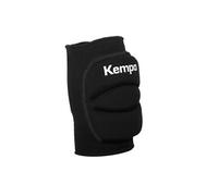 Kempa KNIE INDOOR SUPPORT REMPLIE, genouillères pour handball, volleyball etc, genouillères pour hommes, femmes, enfants, protections, 1 paire, M, Noir
