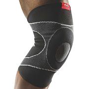 Genouillère McDavid 4-Way Elastic avec contreforts gel Noir XL