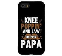 Genouillère Poppin à mâchoire Papa Drôle Retraite Souvenir Groupe Coque pour iPhone SE (2020) / 7 / 8
