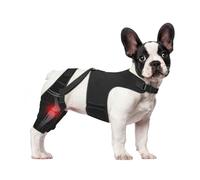 Genouillère pour chien déchirée du LCA avec gilet, attelle réglable avec 4 stabilisateurs, soutien de la hanche pour réduire la douleur, récupération des larmes C rthrite, blessures ligamentaires