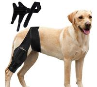 Genouillère pour chien, protection du genou pour chien, support réglable pour la jambe arrière du chien - Genouillère souple pour éviter les léchures, protection universelle des jambes pour le soin