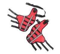 Genouillère pour Chien, Support en Néoprène pour Déchirures du LCA, Bandes Réfléchissantes pour la sécurité Nocturne, stabilité des Articulations pour Animaux Blessés (S)