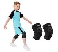 Genouillere pour Enfant Protection Genou 1 Paire Ajustement Serré Respirable Genouillères Compression Danse Protege Genou pour Handball Volley Velo Trottinette Jambière Genouillère L