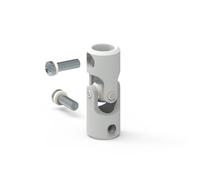 Genouillère pour sortie de caisson et manivelle de volet roulant Ø12 mm