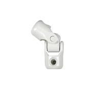 Genouillère pour tige d'entraînement Ã˜12mm et tringle Ã˜12mm acier blanc