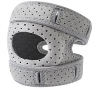 Genouillère rotulienne, sangle de tendon rotulien réglable, coussinet en silicone intégré, stabilisateur de genou respirant pour femmes, hommes et adultes, course à pied, basket-ball, sport, sall