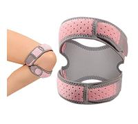 Genouillère rotulienne - Sangle rotulienne respirante | Genouillère absorbant les chocs Protège les genoux Gel de silice intégré fixe pour la déchirure du ménisque, coureur Tumotsit
