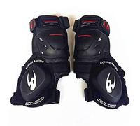 Genouillèrekomine Professional Moto Genouillère de Protection Route Racing Dédié Bloc de Meulage Courbé Slider Racing Plus Bend Genouillères, A