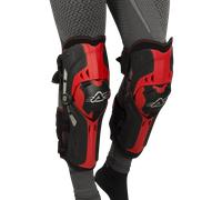 Acerbis Gorilla, genouillères Taille unique Noir/Rouge Noir/Rouge