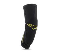 Alpinestars Paragon Plus Protecteurs de genou, noir-jaune, taille XS pour homme