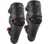 genouillères alpinestars sx-1 v2 - noir / rouge L / XL