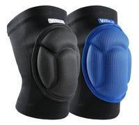 Genouillères de Collision pour Fitness, basket-ball, course à pied, cyclisme, sport, Protection des genoux, coque extérieure antidérapante, genouillères épaisses, 1/2 pièces 2 pieces-blue