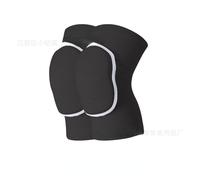Genouillères De Compression De Sport,Protection Élastique Du Genou,Support En Éponge Épaisse Pour Rouleau De Danse,Attelle De Genou D'entraînement De Volley-Ball - Type Black2-S 25-45kg