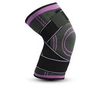 Genouillères De Compression,Genouillères Pour L'arthrite,Soutien Des Articulations,Sécurité Sportive,Volley-Ball,Gymnastique,Protection -Rose-S