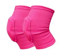 Genouillères De Compression Pour Le Sport,Genouillères Élastiques,Éponge Épaissie,Support De Genouillère Pour L'entraînement Aux Phtals,2 Pièces -Rose-S