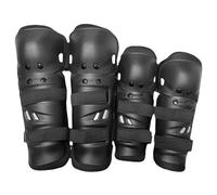 Genouillères de moto, coudières et protections de vélo, protections de moto, coudières réglables, antidérapantes avec coque rigide