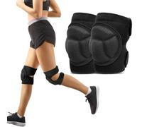 Genouillères de Protection, 1 Paire Genouillère Travail Avec 20MM Mousse Coussin, Éponge Épaisse Genouillere Travaux pour Homme Femme, pour Jardinage Travaux Carreleur Construction Nettoyage Sport, L