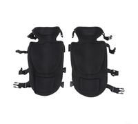 Genouillères de protection confortables et réglables avec coque extérieure en polyéthylène pour utilisation de machines de jardin, matériaux respirants et légers