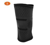 Genouilleres De Protection Noires, Respirantes, Elastiques Et Antiderapantes, Pour Sports De Plein Air (S)