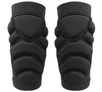 Genouillères de Protection pour Enfants, pour Le Patinage à roulettes, Le Ski, Le Sport de Plein air, Noir, XS