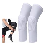 Genouillères De Protection Respirantes En Nid D'abeille Hexagonales, Genouillères De Compression, Genouillères De Protection, Genouillères De Sport, Genouillères Longues