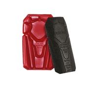 Genouillères de sécurité Blaklader noir et rouge en taille unique