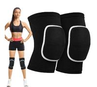 Genouillères de sport,genouillères de volley-ball,genouillère travail,genouillère danse avec éponge douce pour filles et femmes, genouillères réglables pour volley-ball, danse, yoga, sport(S)