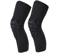 Genouillères de Sport XL, Protection Anti-Collision, Technologie de Dispersion des Chocs, Bande de Silicone antidérapante élargie, Maintien Confortable, pour Poids corporel supérieur à 77,5 kg