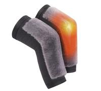 Genouillères d'hiver en peluche | Genouillères chauffe-hiver Genouillères Genouillères pour l'hiver, Faux cheveux de lapin Manches thermiques chaudes d'hiver pour genoux articulés