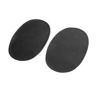 Genouillères élastiques pour vêtements 1 Paire De Patchs Ovales En Similicuir À Coudre For Coudes Et Genoux, Idéaux For Réparer Décorer Pulls, Jeans Pantalons(Black)
