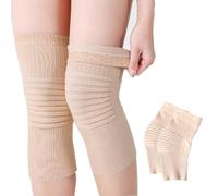 Genouillères en tricot extensible Genouillère antidérapantes Tricoté Chaud élastique Genouillère Bande Thérapie Genouillère soulager d'arthrite les douleurs du genou Genoux froids les problèmes