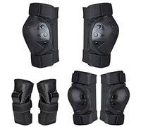 Genouillères et coudières pour enfants/jeunes - Équipement de protection pour patins à roulettes, vélo, BMX, skateboard, cyclisme