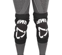 Leatt 3DF 5.0 Protège-genoux de motocross, noir-blanc, taille L XL pour homme
