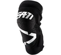 Genouillères Leatt 3DF 5.0 Zip Motocross, blanc, S/M