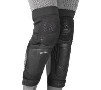 Leatt 3DF Hybrid EXT Motocross Genou / Protège-tibia, noir, taille 2XL