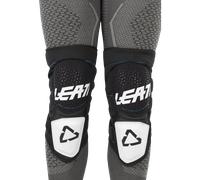Leatt 3DF Hybrid Protecteurs de genoux de motocross, blanc, taille L XL pour homme