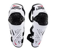 Leatt Dual Axis Pro Protège-genoux et tibias, blanc, taille L XL