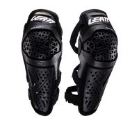 Leatt Dual Axis Pro Protège-genoux et tibias, noir, taille 2XL