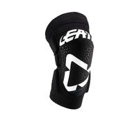 Genouillères Moto LEATT 3DF 5.0 Noir Blanc Certification CE