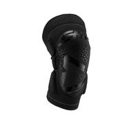Genouillères Moto LEATT 3DF 5.0 Noir Gris Certification CE