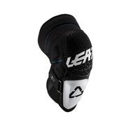 Genouillères Moto LEATT 3DF Hybride Noir Blanc Certificat CE