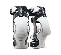 Genouillères Moto POD ACTIVE K8 3.0 Carbone Noir/Blanc K830-CLT-PR