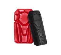 Genouillères Noir/Rouge malléables en polyéthylène - 40271203
